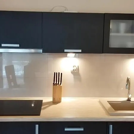 Amber Z Duzym Tarasem Apartmán